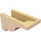 Ekena Millwork 5"W x 10"D x 5"H Wide Newport Rough Cedar Woodgrain TimberThane Corbel, Primed Tan CORUR05X10X05NEWRCPR - alternate 6